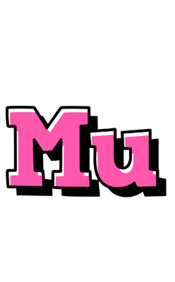 Mu girlish logo