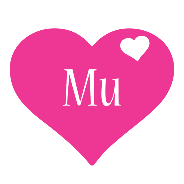 Mu love-heart logo