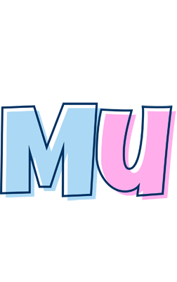 Mu pastel logo