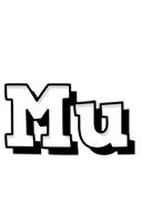 Mu snowing logo