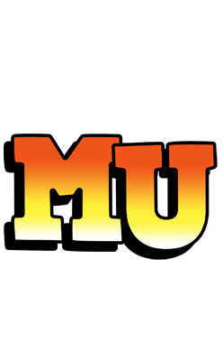Mu sunset logo
