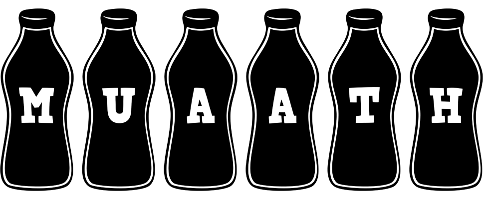Muaath bottle logo