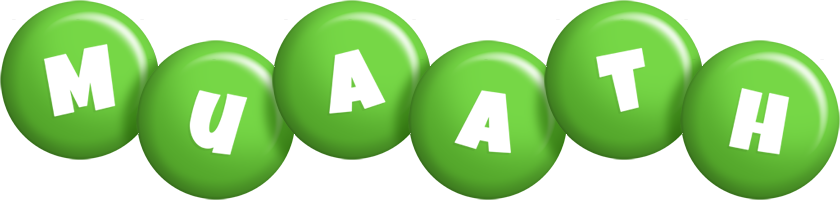 Muaath candy-green logo