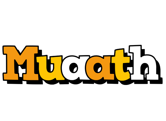 Muaath cartoon logo