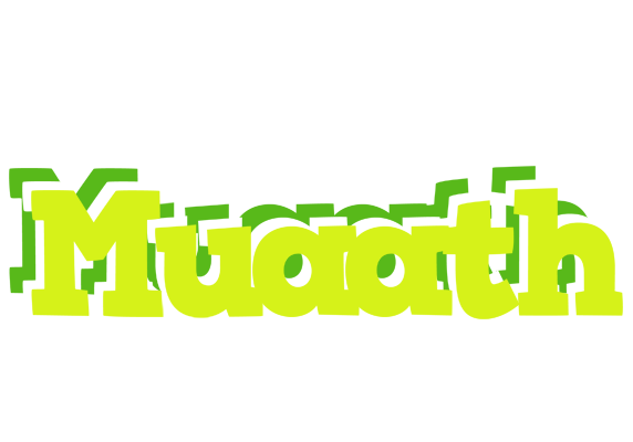 Muaath citrus logo