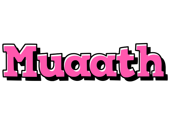 Muaath girlish logo