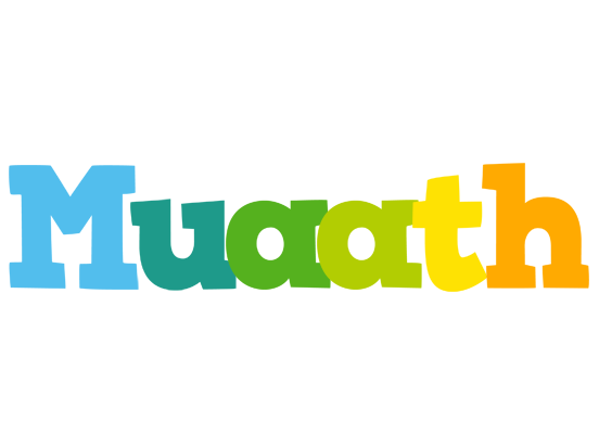 Muaath rainbows logo