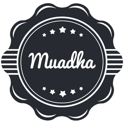 Muadha badge logo