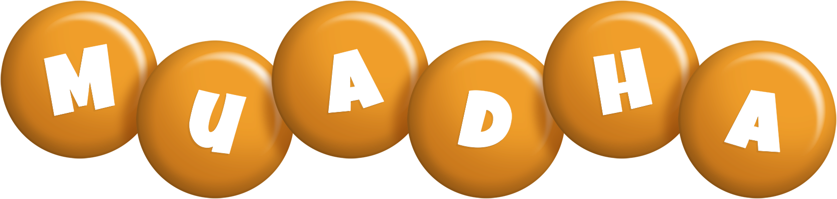 Muadha candy-orange logo