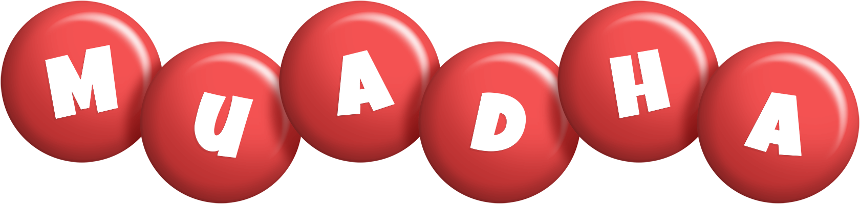Muadha candy-red logo