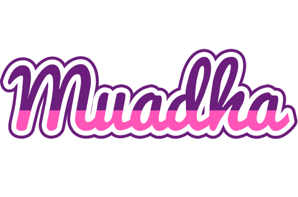 Muadha cheerful logo