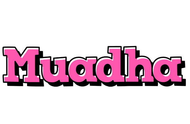 Muadha girlish logo