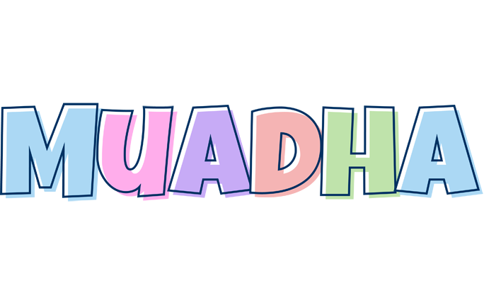 Muadha pastel logo