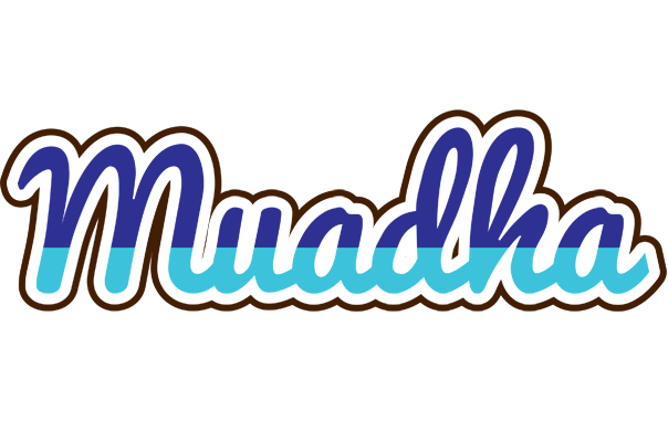 Muadha raining logo