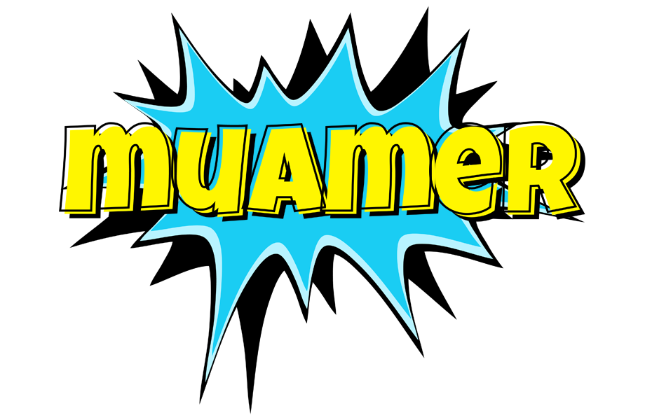 Muamer amazing logo