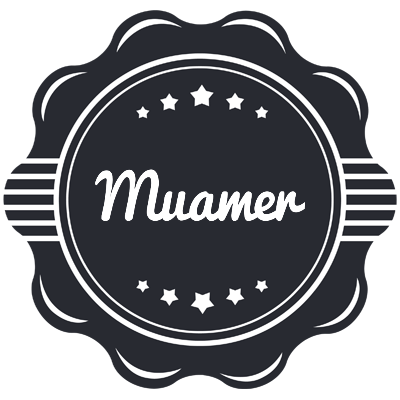 Muamer badge logo