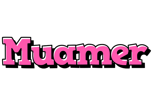 Muamer girlish logo