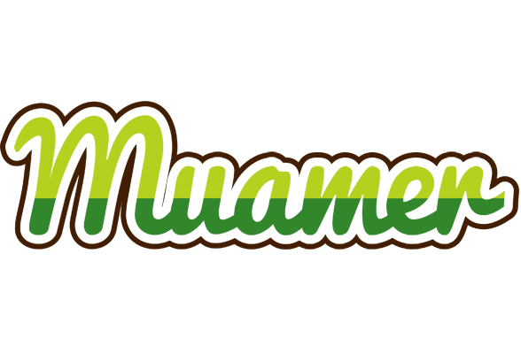 Muamer golfing logo