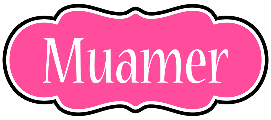 Muamer invitation logo