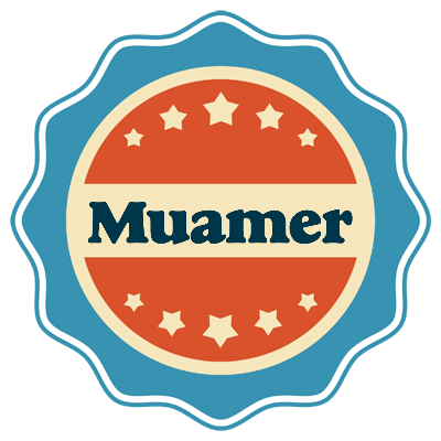 Muamer labels logo