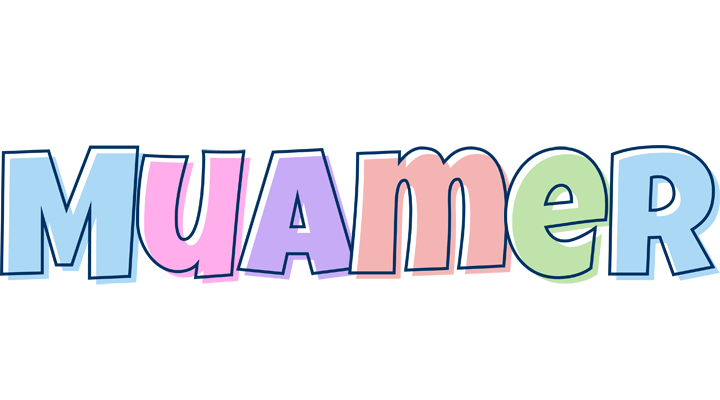 Muamer pastel logo