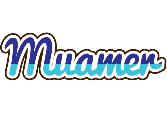 Muamer raining logo
