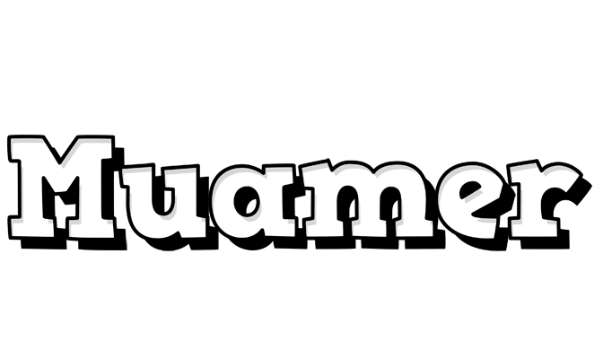 Muamer snowing logo