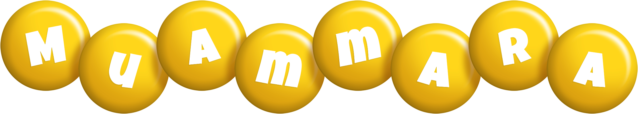 Muammara candy-yellow logo