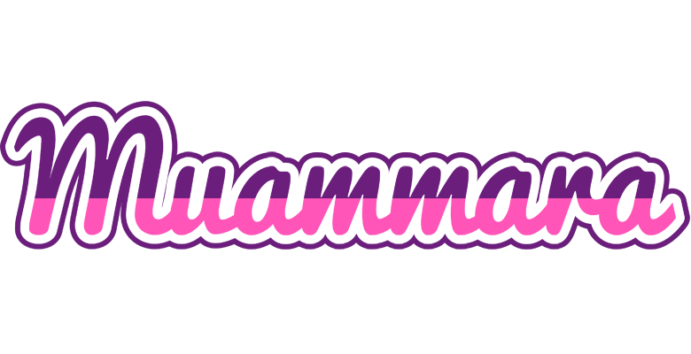 Muammara cheerful logo