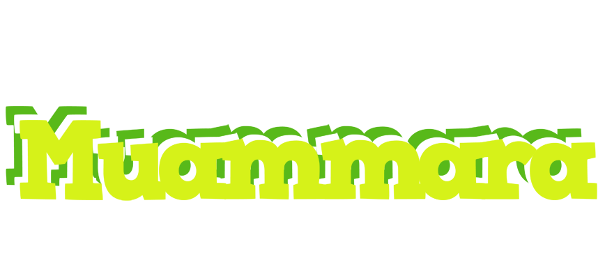 Muammara citrus logo