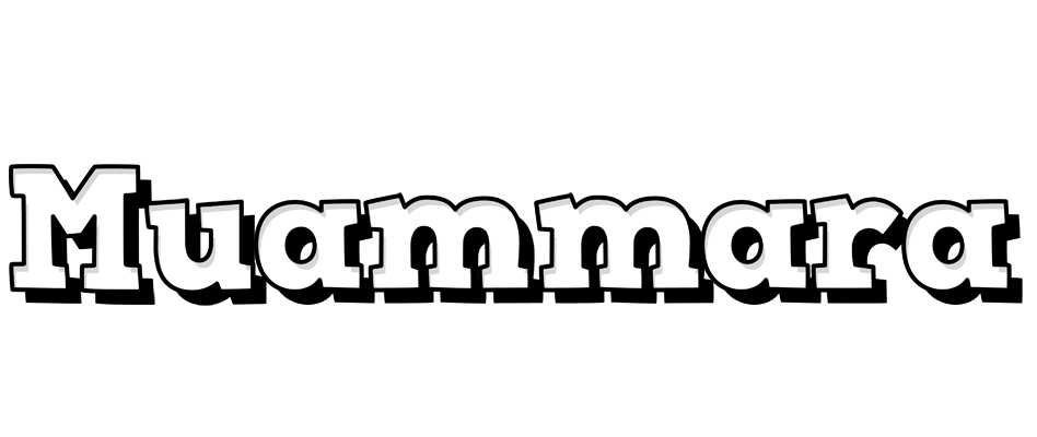 Muammara snowing logo