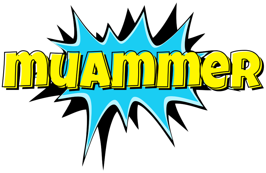 Muammer amazing logo