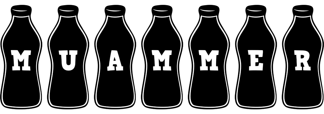 Muammer bottle logo