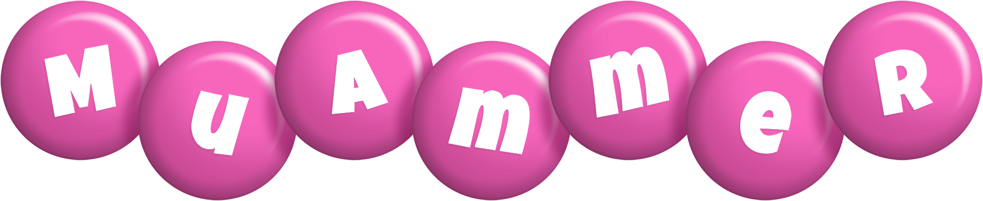 Muammer candy-pink logo