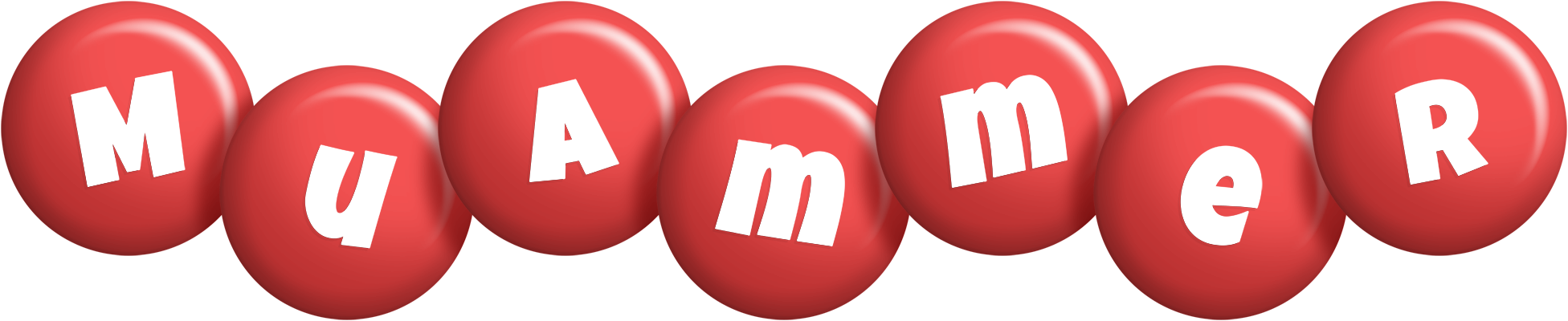 Muammer candy-red logo