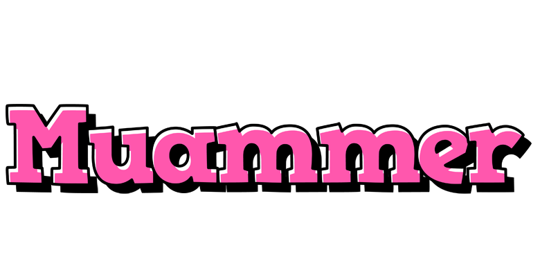 Muammer girlish logo