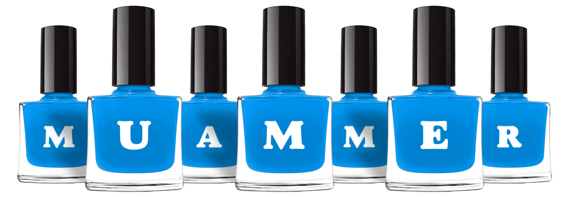 Muammer glossy logo