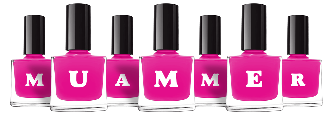 Muammer nails logo