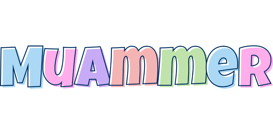 Muammer pastel logo