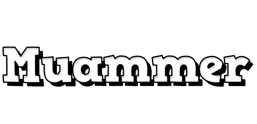 Muammer snowing logo