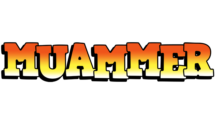 Muammer sunset logo