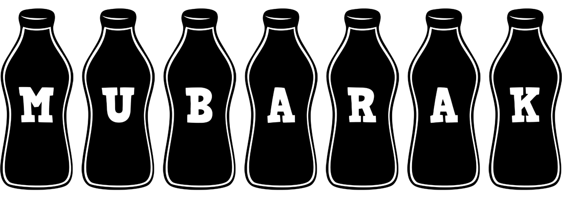 Mubarak bottle logo