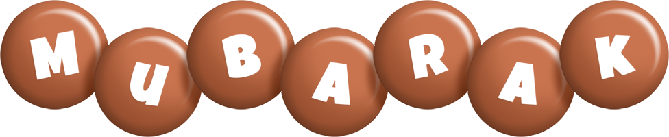 Mubarak candy-brown logo