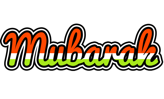 Mubarak exotic logo
