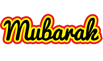 Mubarak flaming logo