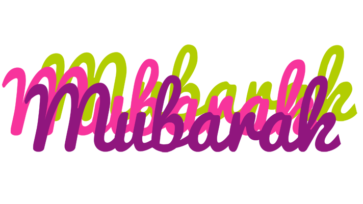 Mubarak flowers logo