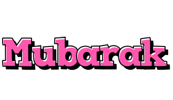 Mubarak girlish logo