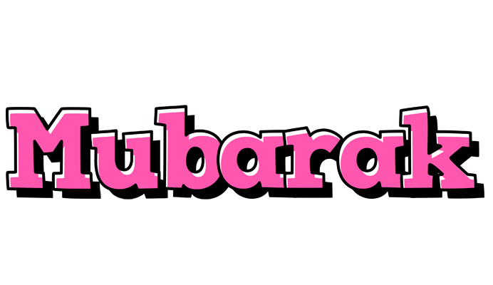 Mubarak girlish logo