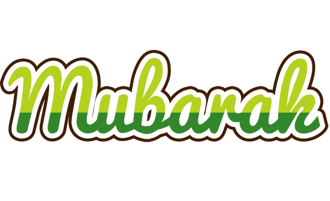 Mubarak golfing logo