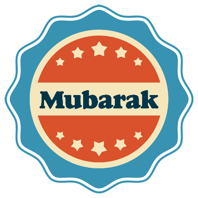 Mubarak labels logo